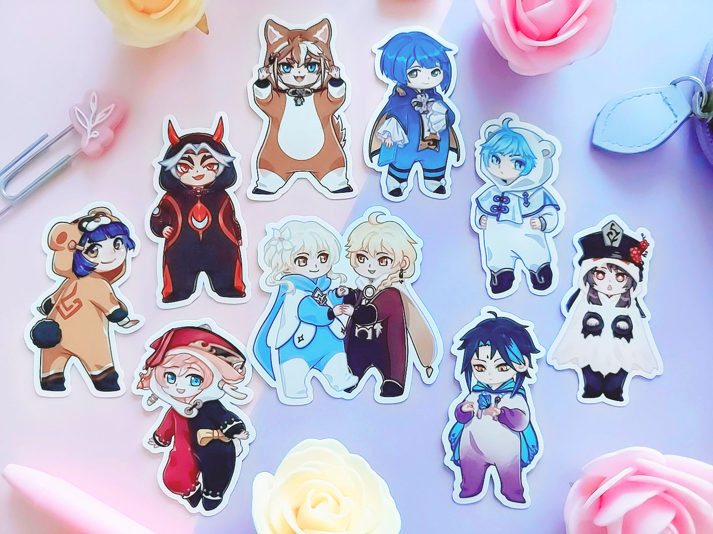 Genshin Kigurumi Sticker